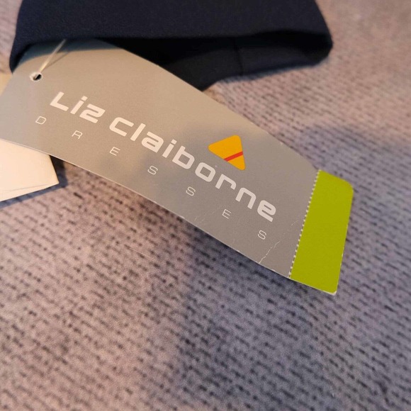 Vintage Liz Claiborne Womens Dress Size 10 Beaded Embroidered Long Sleeve Fall - Picture 14 of 16